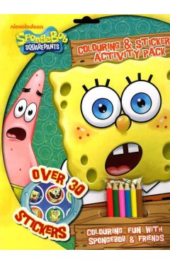 Spongebob Squarepants: Colouring &amp; Sticker Activity Pack